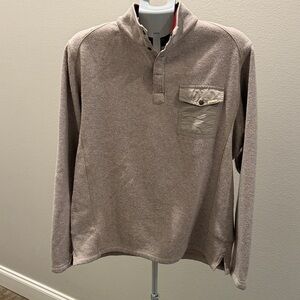 Woolrich Vintage Beige Top with Dark Trim